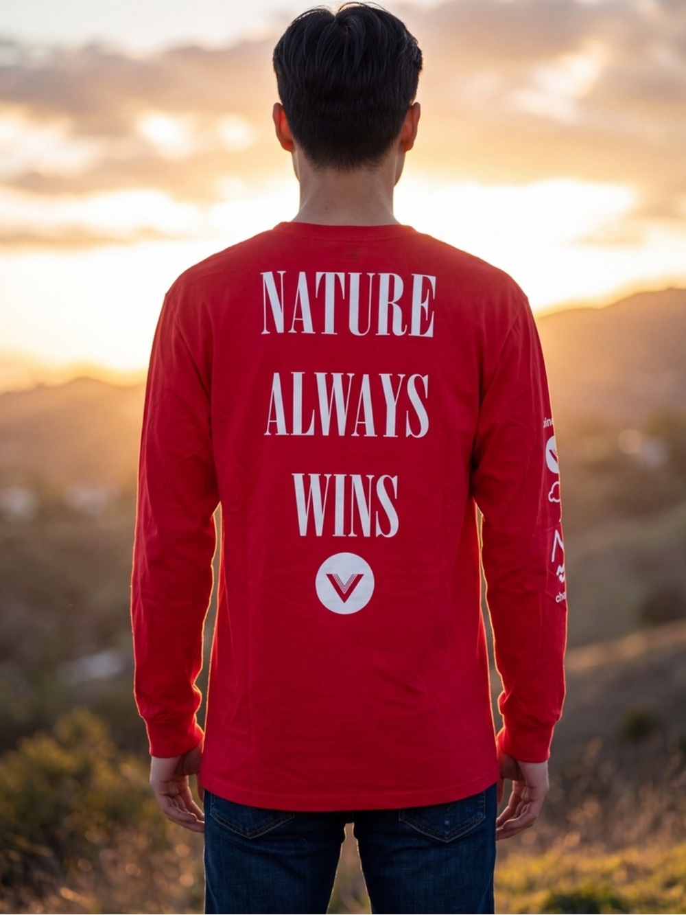 VAST Life “CLIMATE CHANGE” Long Sleeve Shirt -100% Cotton- XL